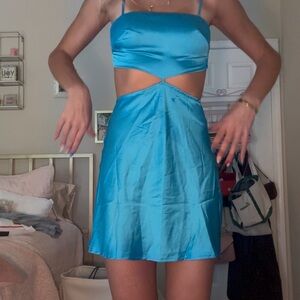 Princess Polly Bright Blue Dress